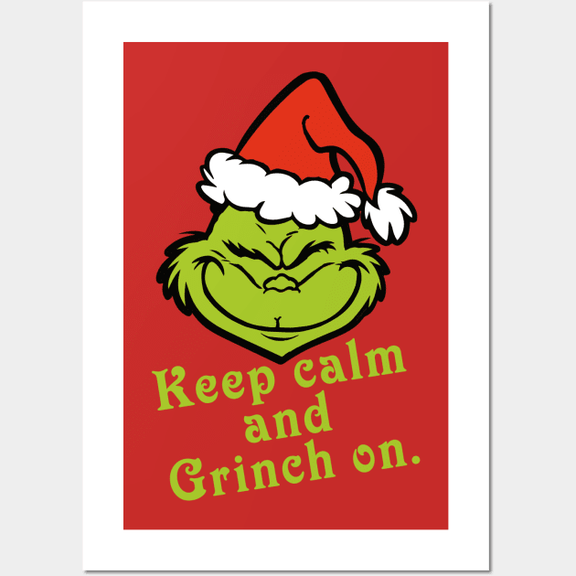 Keep Calm Grouch - Ha Ha Ha Wall Art by LopGraphiX